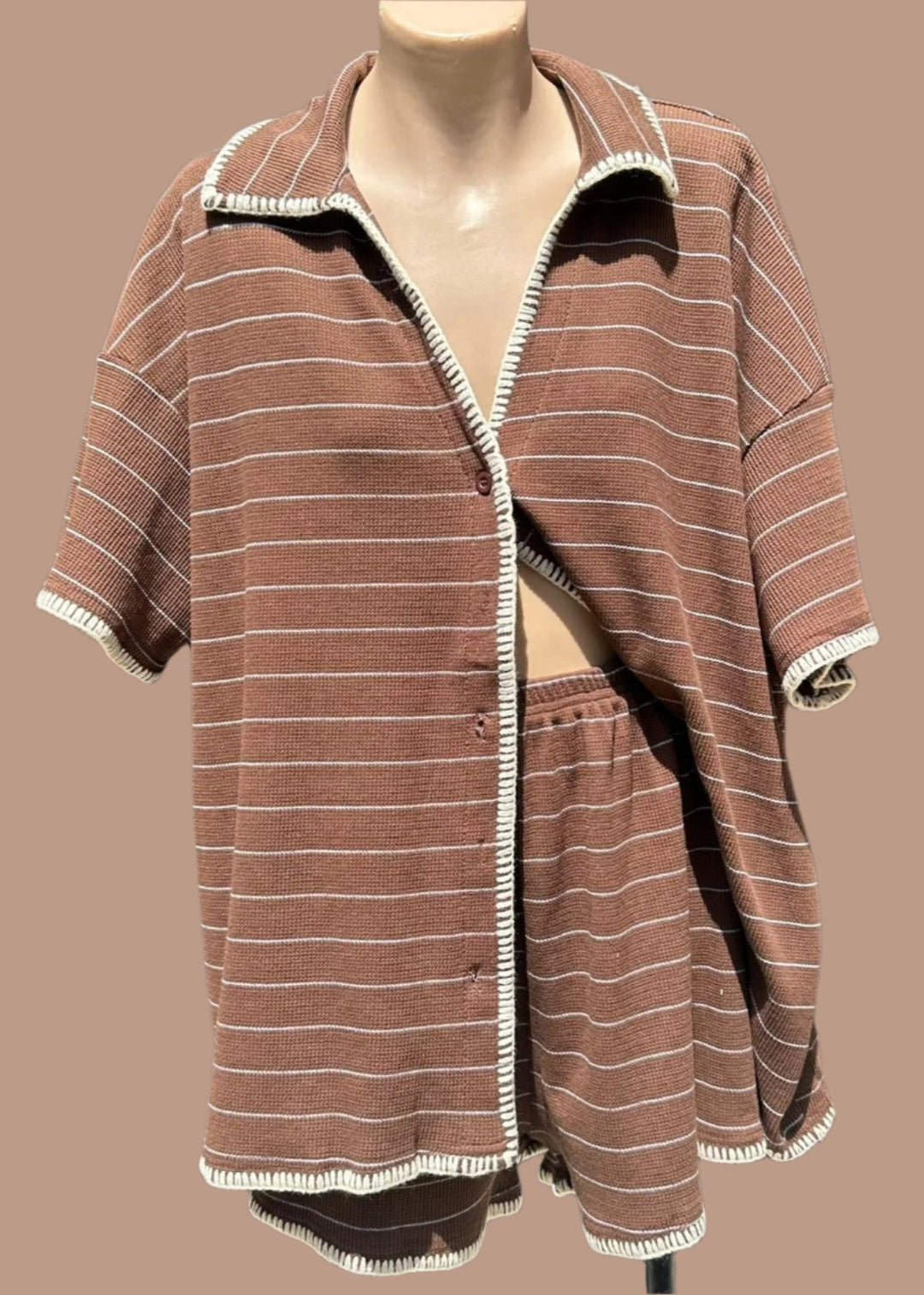 Bonita Stripe Short Set
