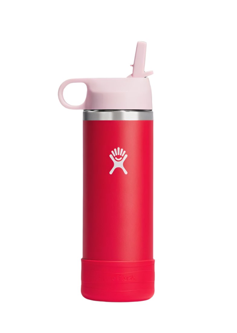 18oz (532mL) Kids Bottle with Straw Lid and Boot Drink Bottle Gojo