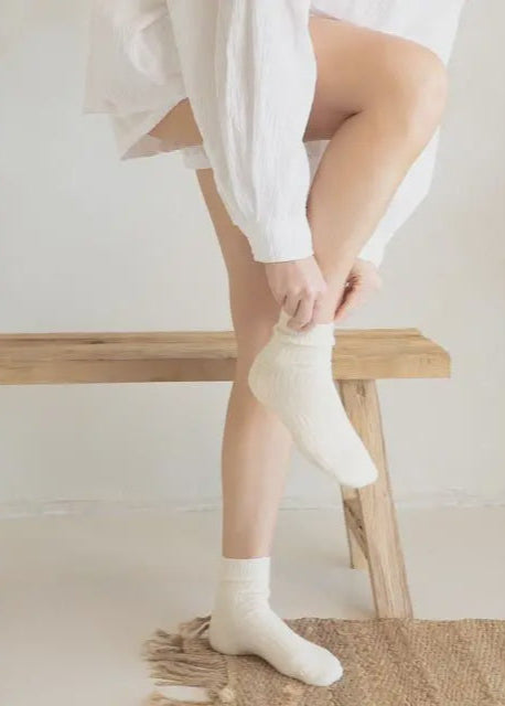 The Comfiest Socks - Lite / Cream
