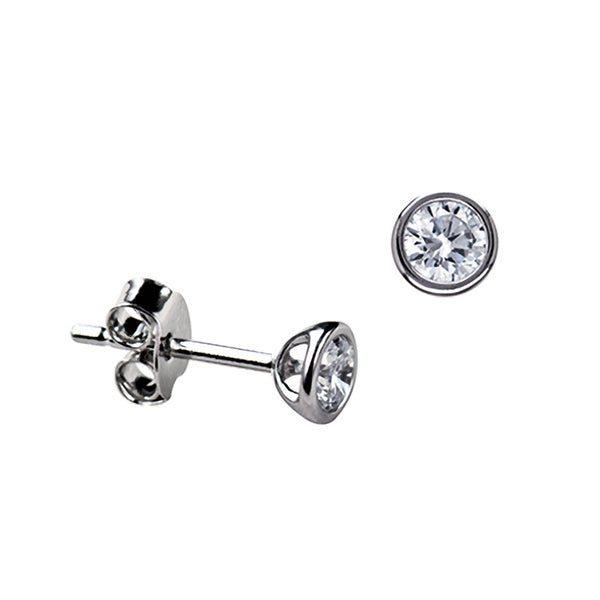 SS Besel CZ Studs 3MM