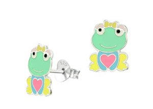 S/S Enamel Frog Studs