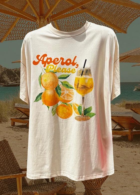 Aperol Please Tee