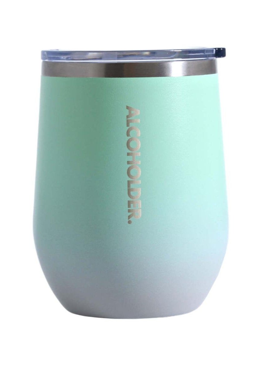 Stemless Vacuum Insulated Wine Tumbler - Beach Glass Fade - 355ml (12oz)