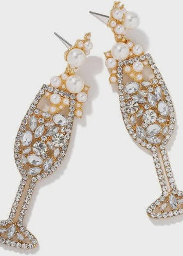 Champagne Petilliant Honey Earrings