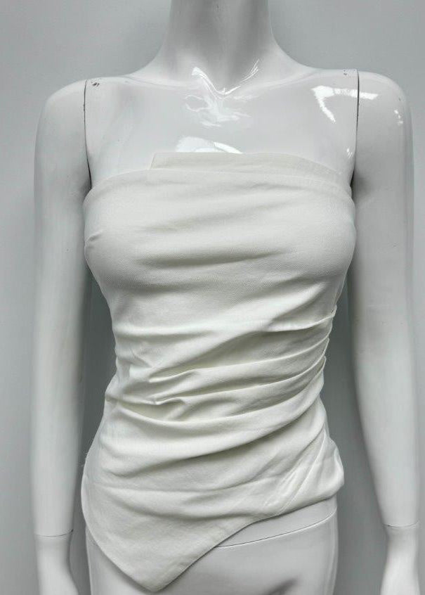 Hennie Strapless Top White