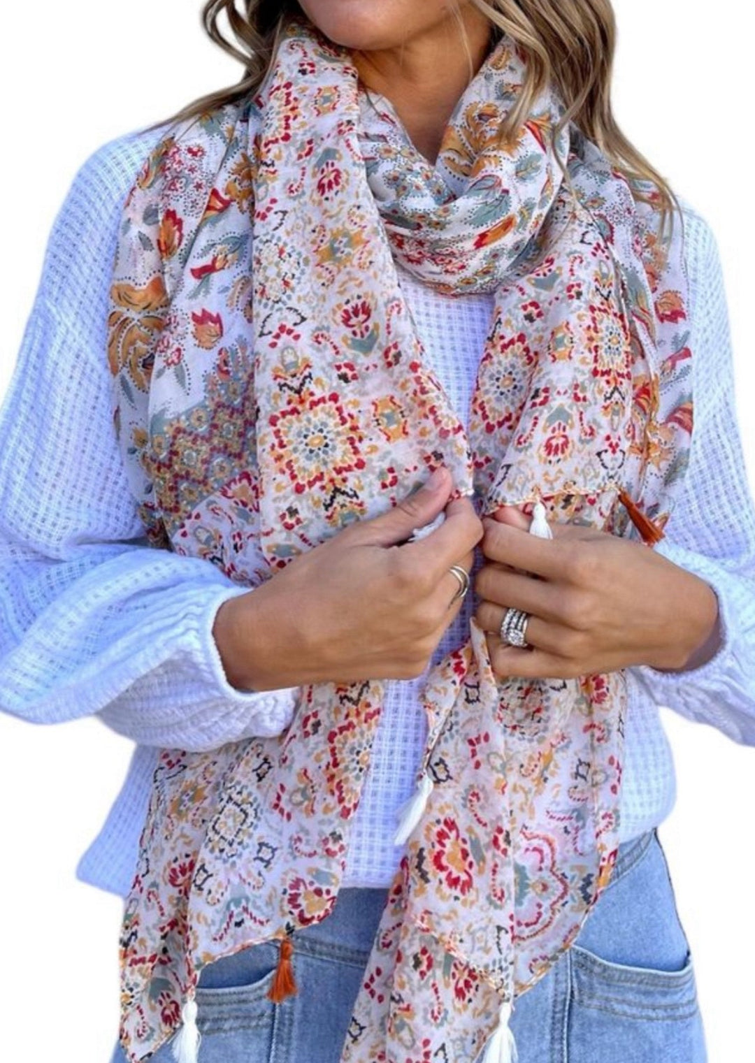 Tripp Australia Mosiac Print Scarf