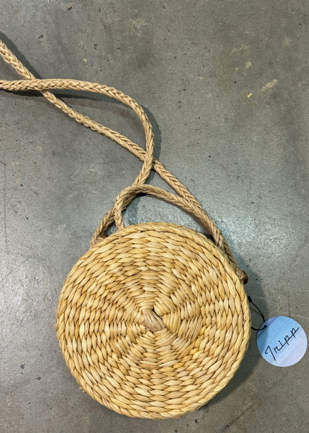 Tripp Australia Round Handle Straw Bag