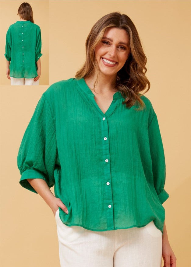 Charlotte Shirt Jade