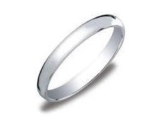 S/S 3mm Solid Half Round Wedder - N