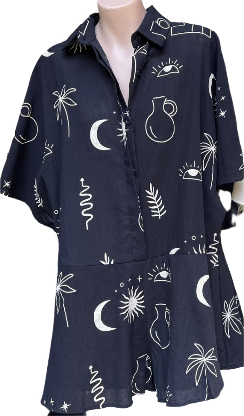 Sun Vase Playsuit