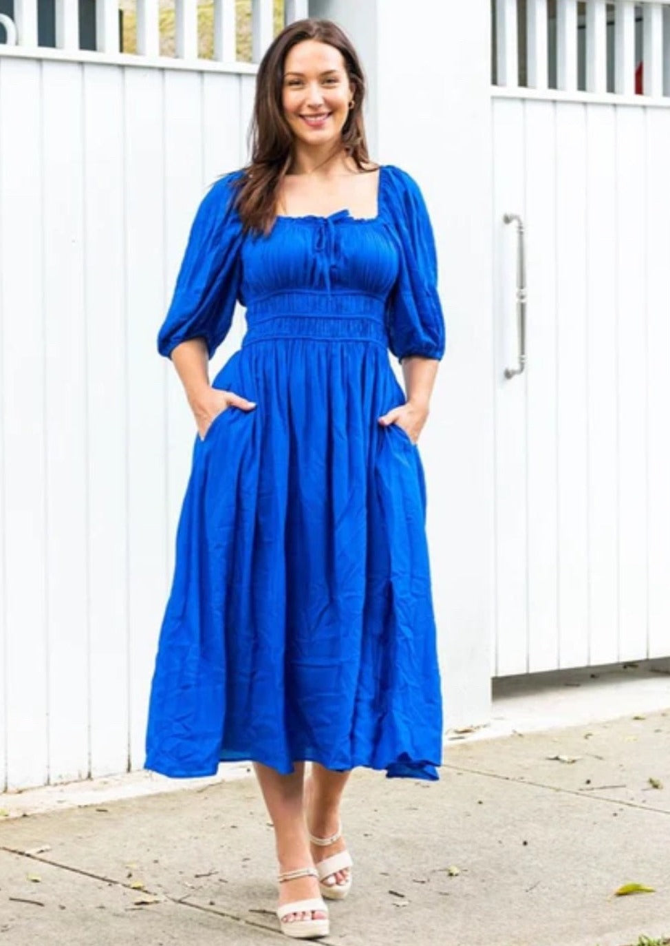 Kirily maxi dress clearance blue