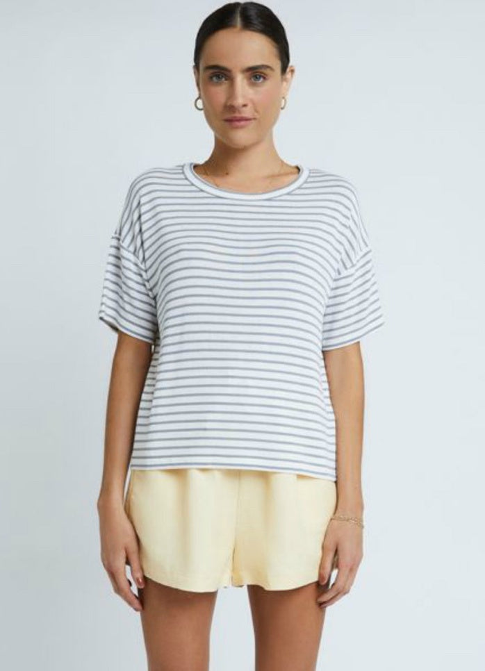 Dove Stripe Tee