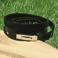 Dibora Leather Mens Bracelet