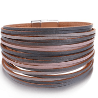 Dibora Leather Ladies Bracelet