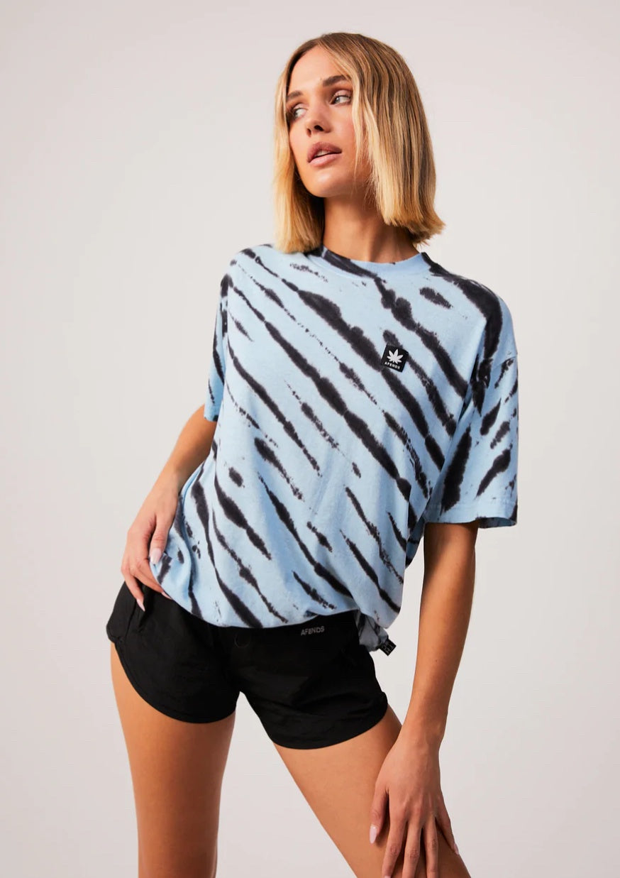 AFENDS Controlla Unisex Hemp Overised Tee