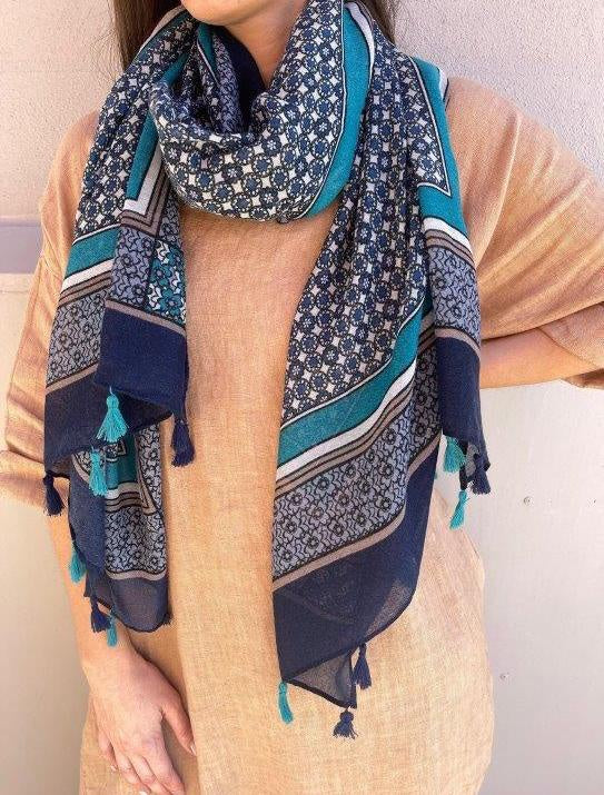 TRIPP Brooklyn Scarf Blue