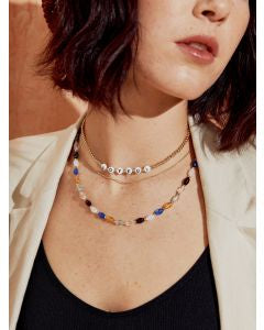 Joyful Beaded Layered Necklace