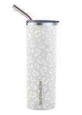 SKNY Slim Insulated Tumbler Snow Leopard