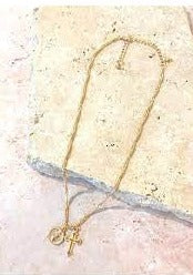 Rosalia Twin Chain Necklace Set