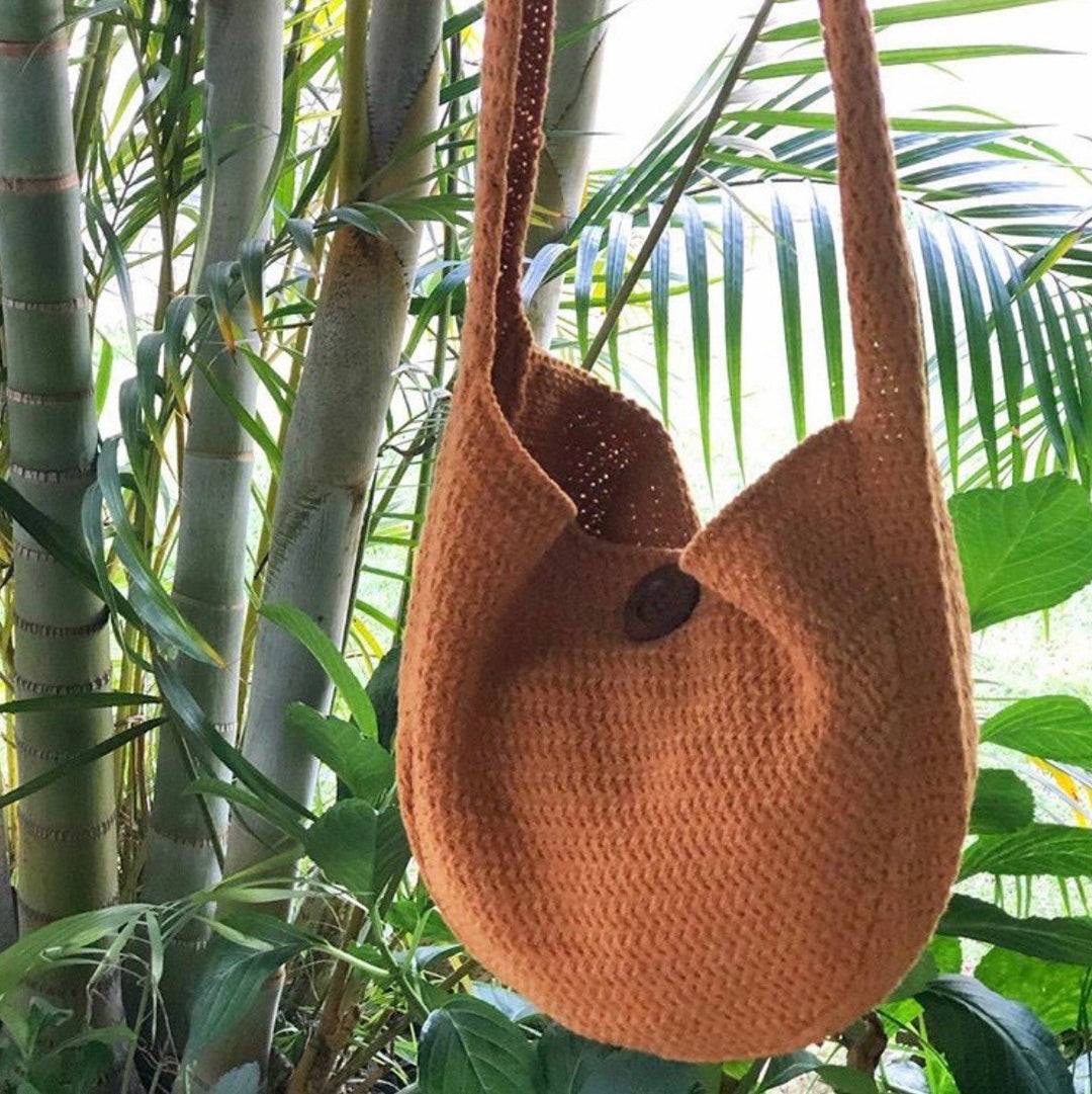 Tripp Australia Crochet Button Bag