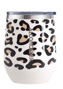 TraVino Stemless Insulated Tumbler - Leopard