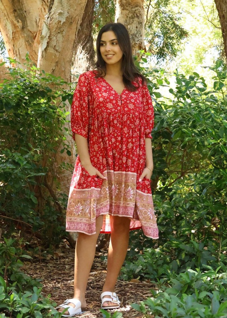 Butterfly Mini Dress Ruby Fields
