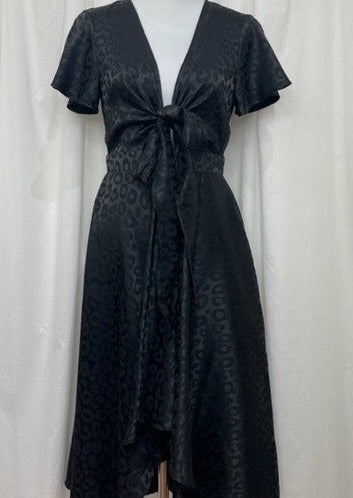 Into the Night Dress Black