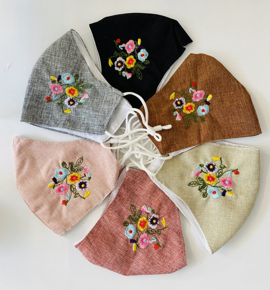 Cotton Floral Face Masks