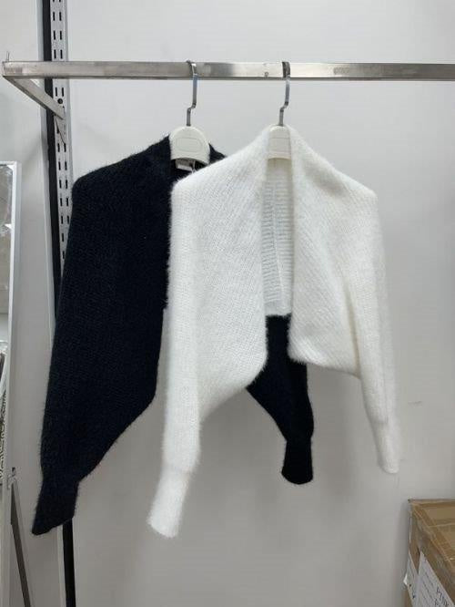 Daizie Knit Shrug Black