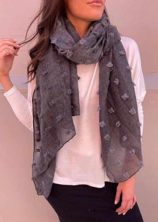 TRIPP Jacinta Scarf Steele