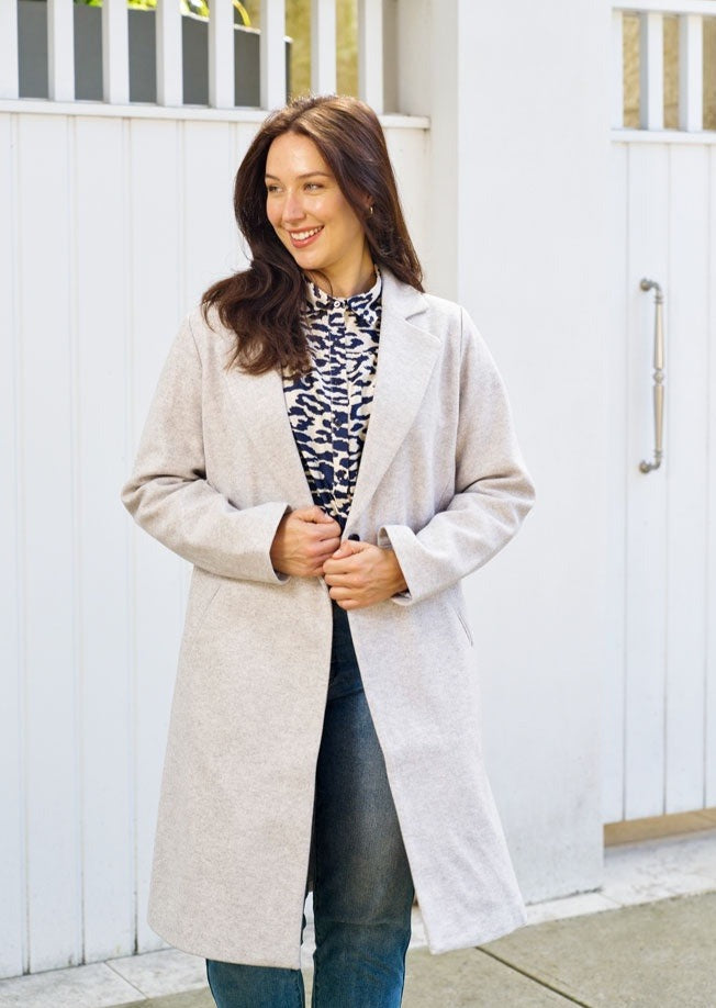 Annie Coat Grey