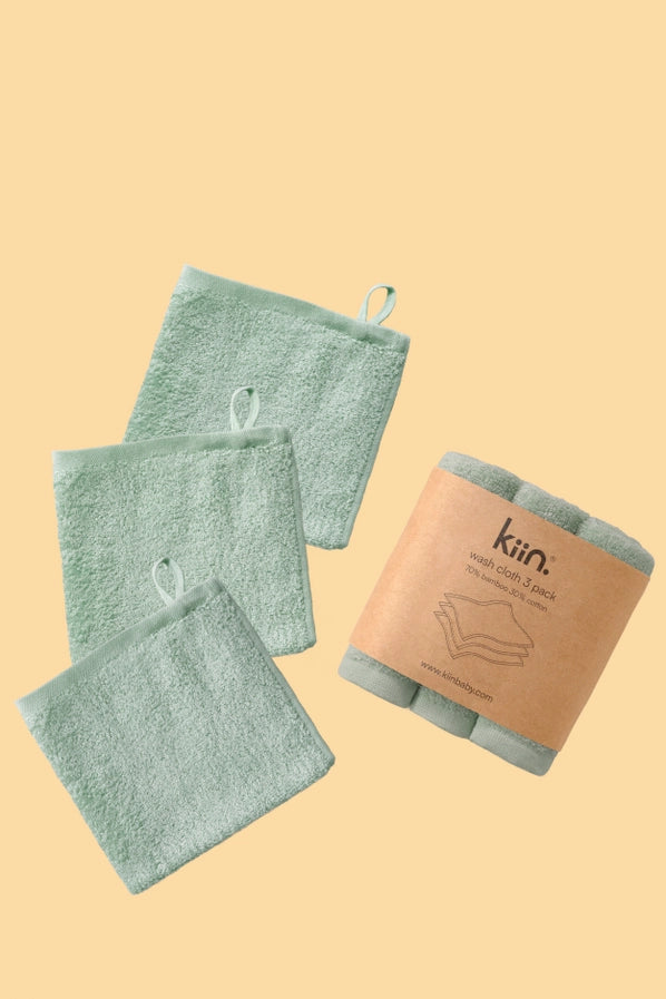 Baby Wash Cloths by KiiN