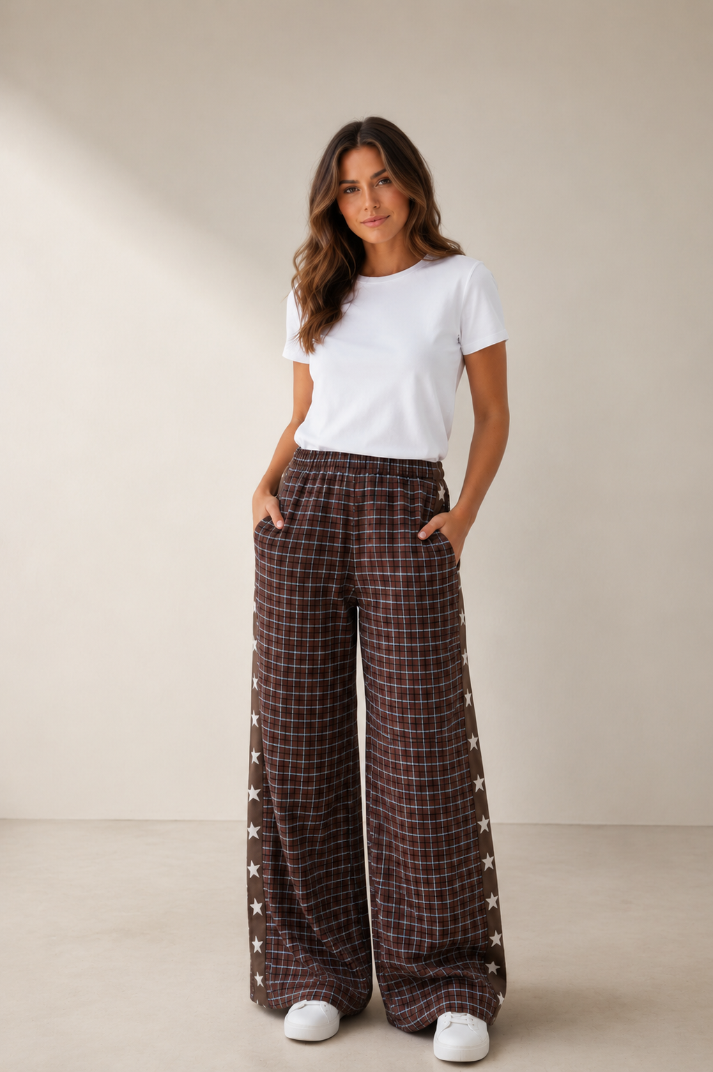 Stars Align Gingham Pant