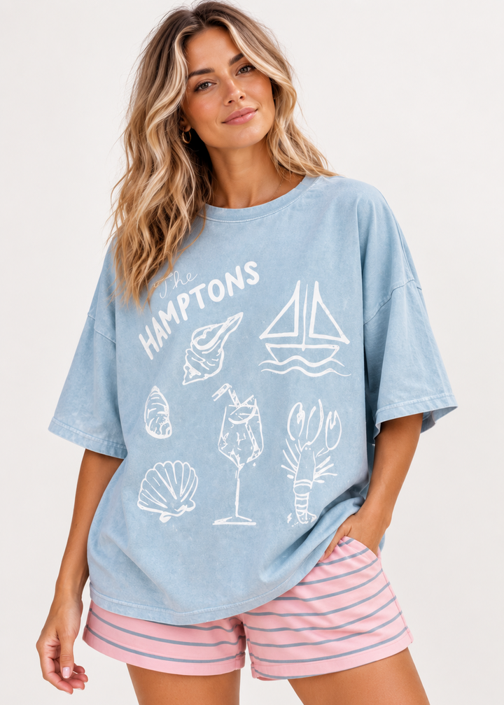 The Hamptons T-Shirt & Shorts Set