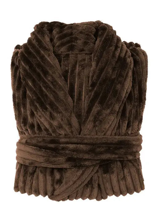 Channel Fleece Robe