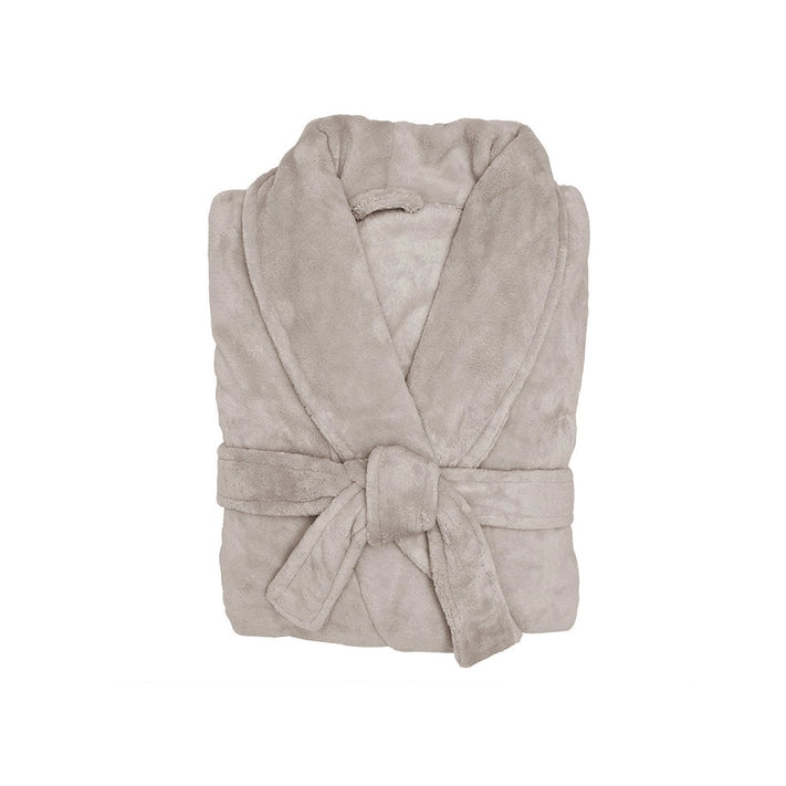 Microplush Bath Robe Stone