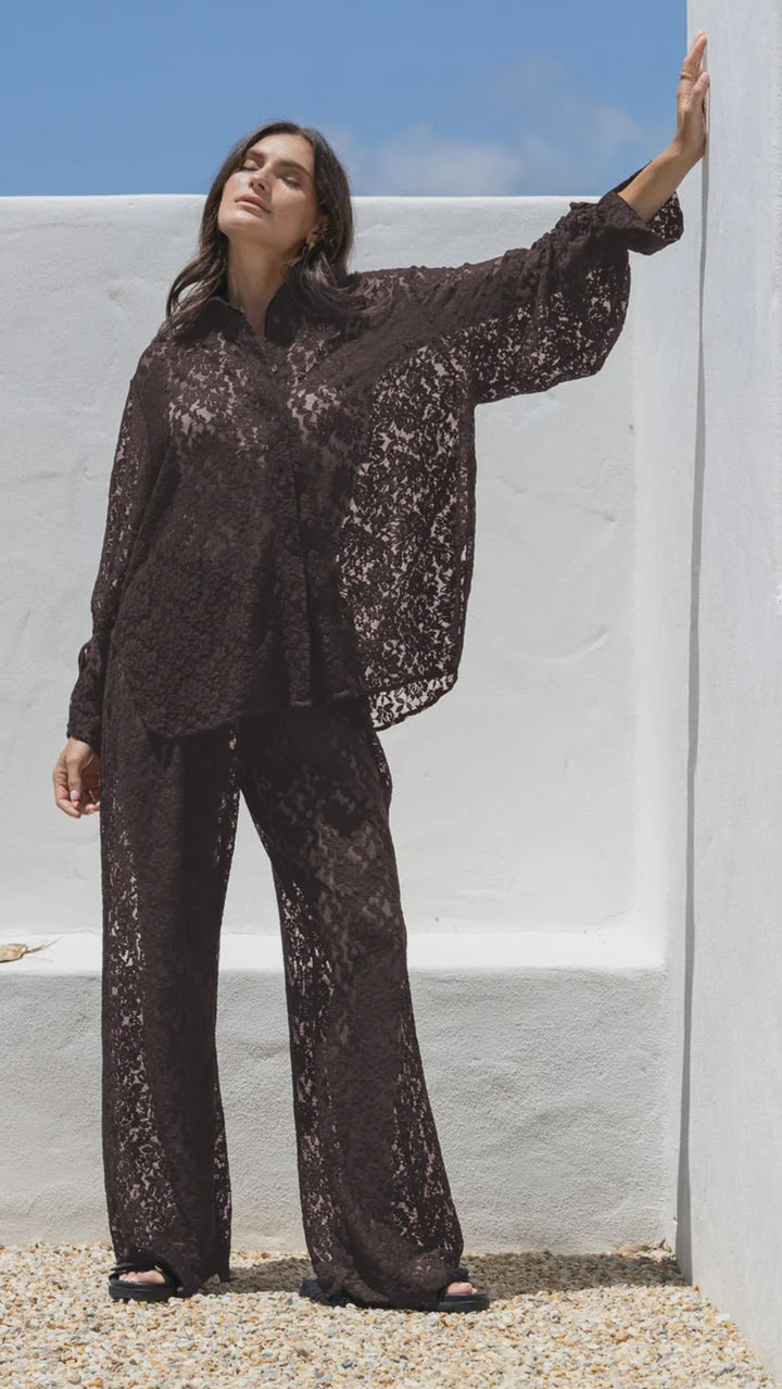 Demi Lace Coco Shirt