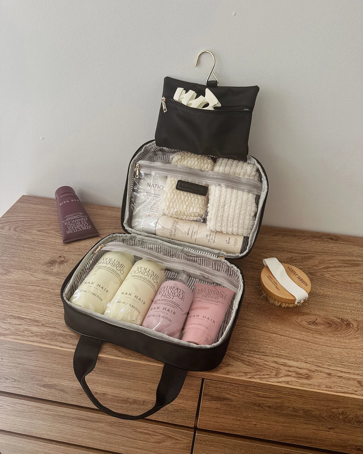 Kenya Cosmetic Bag Black