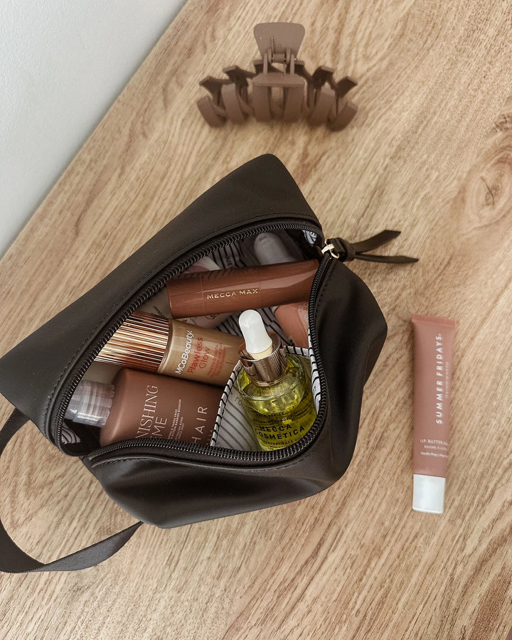 Xena Cosmetic Case  Black