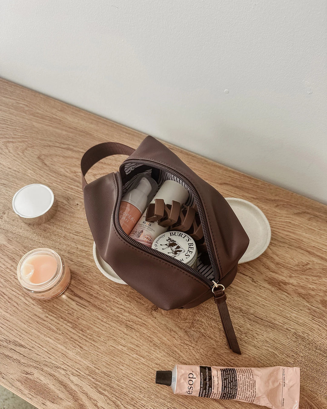 Xena Cosmetic Case Chocolate