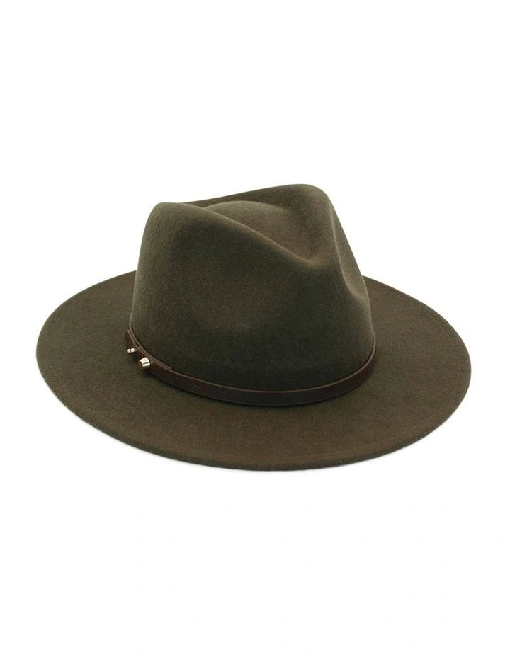 Oslo Fedora in Mocha