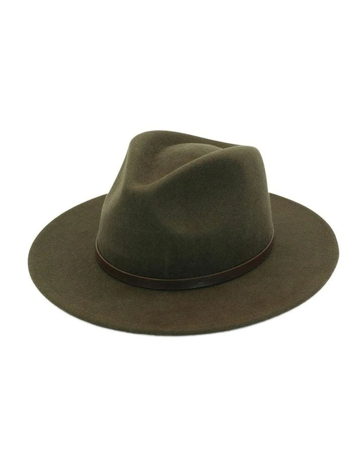 Oslo Fedora in Mocha