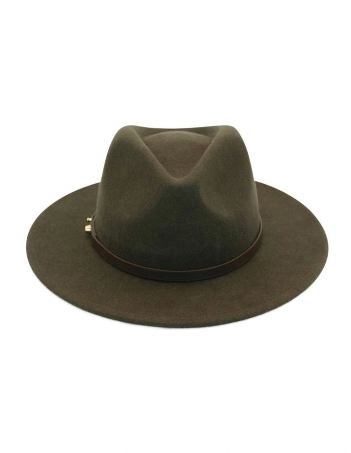 Oslo Fedora in Mocha