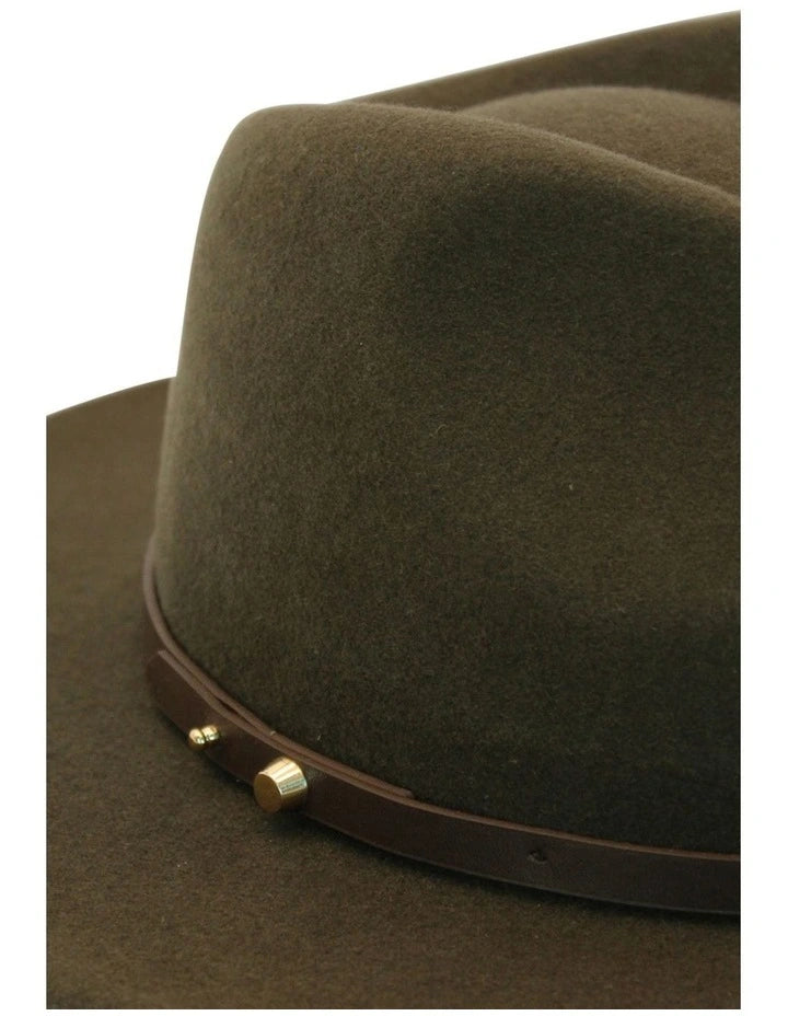 Oslo Fedora in Mocha