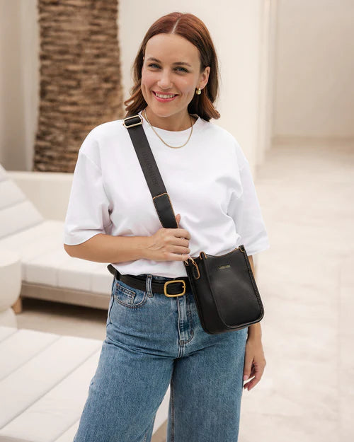Parker Phone Crossbody Bag Black