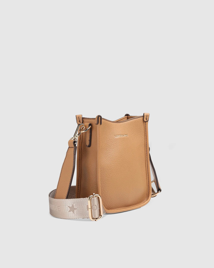 Parker Phone Crossbody Bag Camel