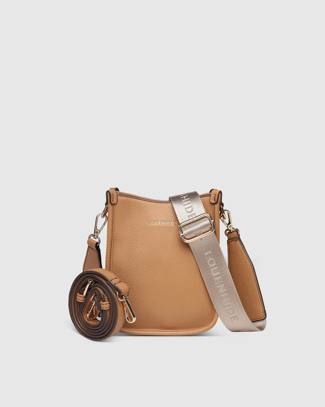 Parker Phone Crossbody Bag Camel