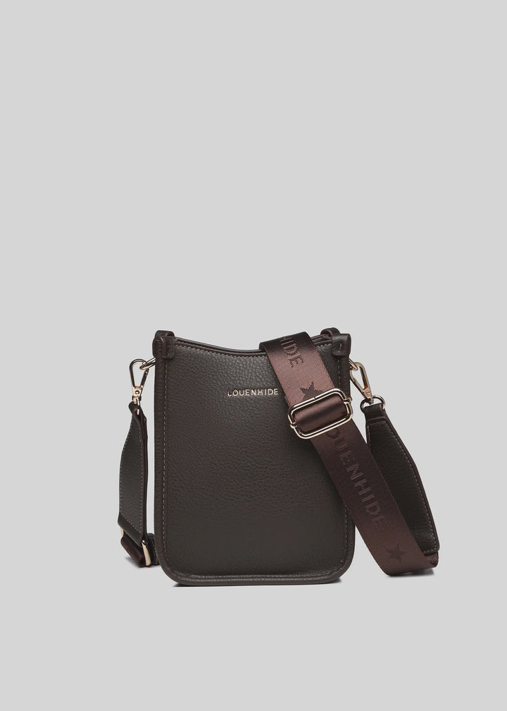 Parker Phone Crossbody Bag Chocolate