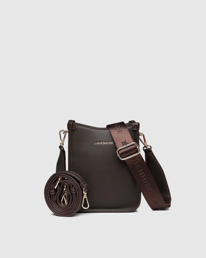 Parker Phone Crossbody Bag Chocolate