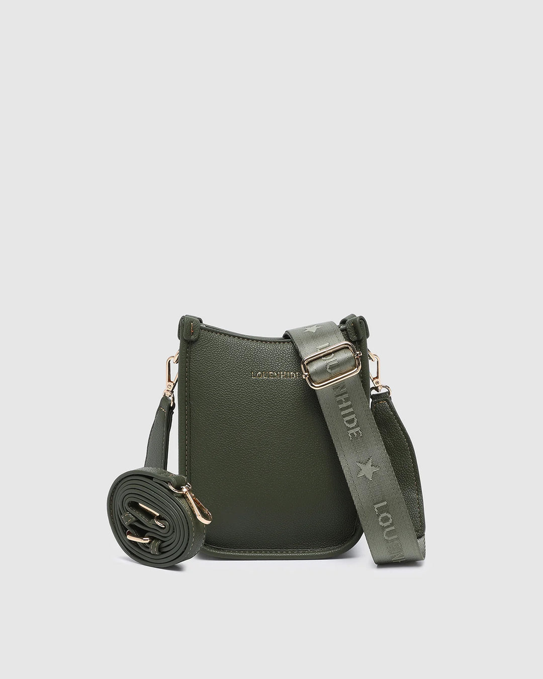 Parker Phone Crossbody Bag Olive